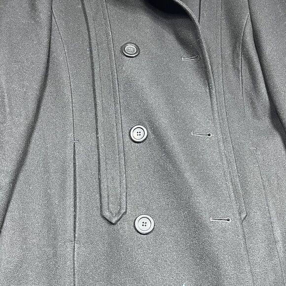 J.Crew Peacoat Jacket Women’s Size 8 Back Double Breasted Button Wool Blend - Picture 10 of 13